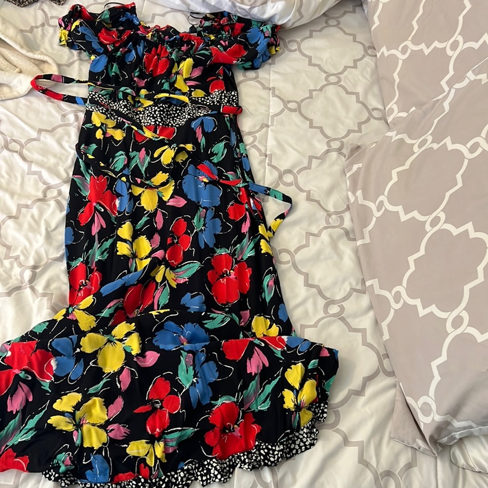 Rixo maxi dress size 6 worn once tags removed